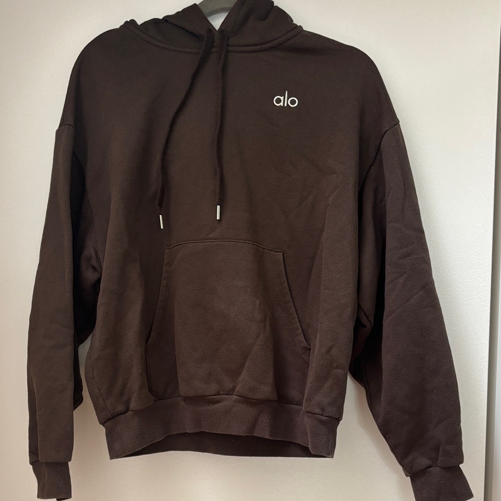 ALO Yoga Women’s Accolade Hoodie in Espresso